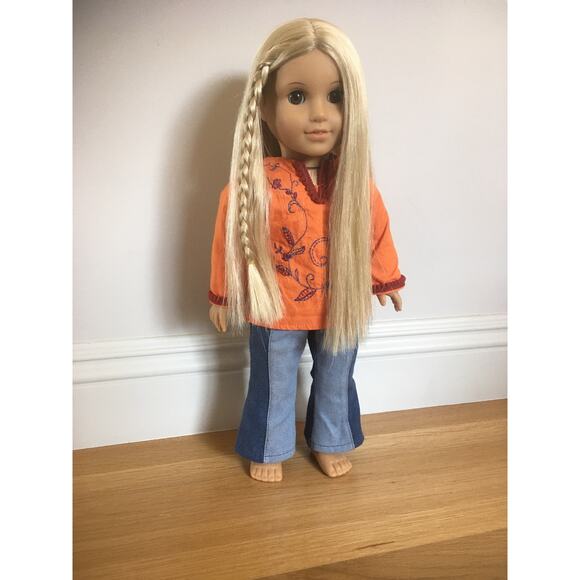 American Girl Doll Julie and Outfit - Picture 2 of 11